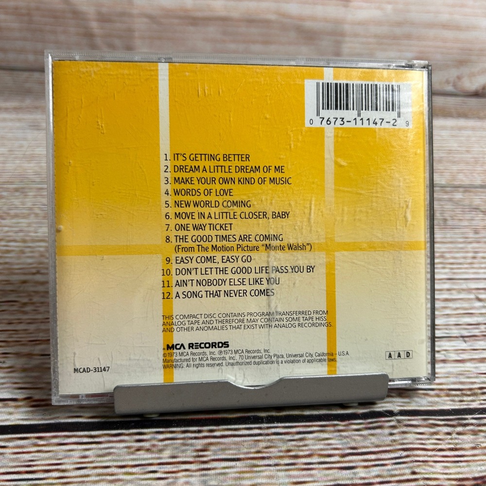 Mama Cass Elliot Mamas Big Ones The Best of Mama Cass CD MCAD-31147 MCA Records - Picture 6 of 6